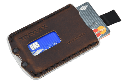Trayvax Ascent Wallet - Raw Mississippi Mud