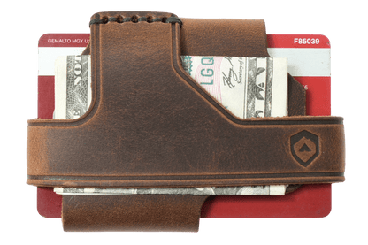 Trayvax Contour Lite Wallet - Titanium Mississippi Mud