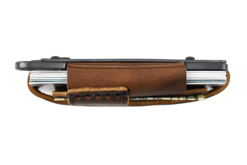 Trayvax Contour Wallet - Black Mississippi Mud