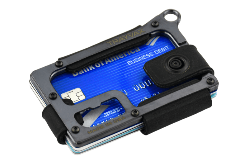 Trayvax Contour Wallet - Black Stealth Black