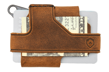 Trayvax Contour Wallet - Black Tobacco Brown