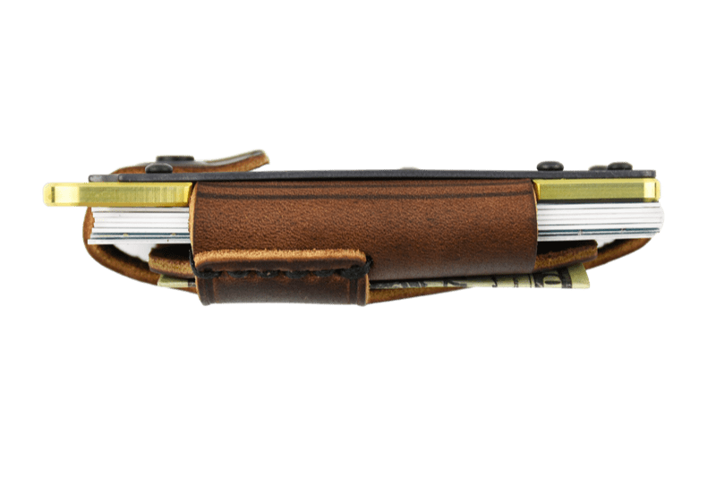 Trayvax Contour Wallet - Brass Mississippi Mud