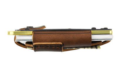 Trayvax Contour Wallet - Brass Mississippi Mud