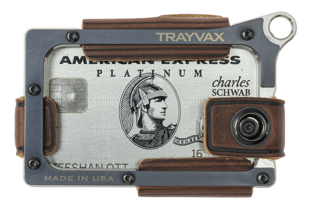 Trayvax Contour Wallet - Raw Mississippi Mud
