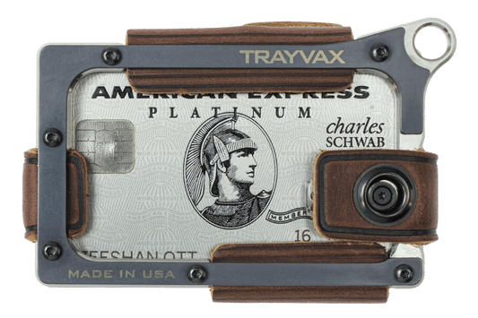 Trayvax Contour Wallet - Raw Mississippi Mud