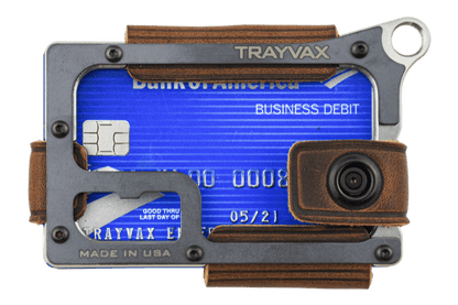 Trayvax Contour Wallet - Raw Mississippi Mud
