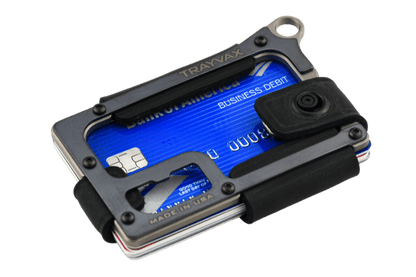 Trayvax Contour Wallet - Titanium Stealth Black