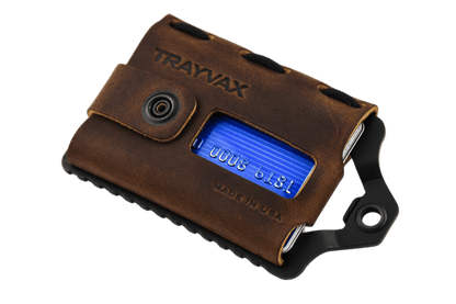 Trayvax Element Wallet - Black Mississippi Mud