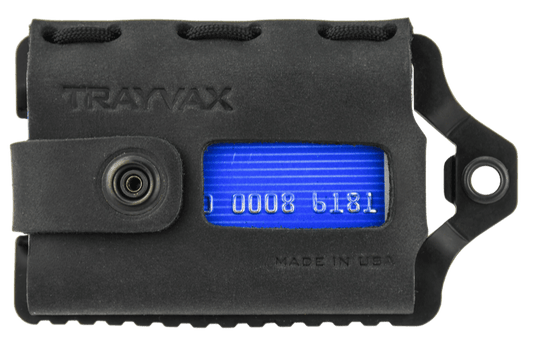 Trayvax Element Wallet - Black Stealth Black