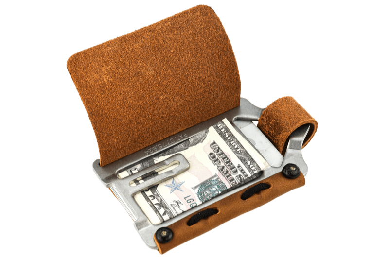 Trayvax Element Wallet - Raw Tobacco Brown