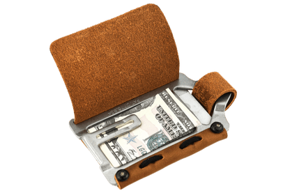 Trayvax Element Wallet - Raw Tobacco Brown