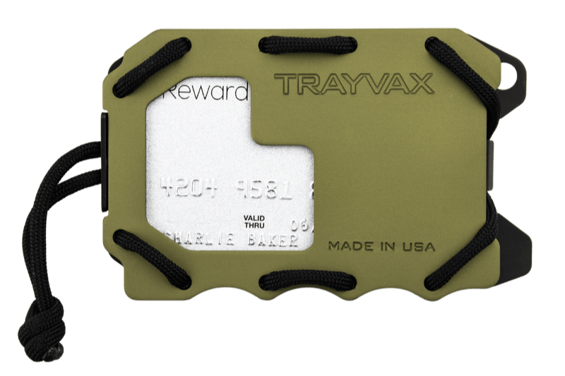 Trayvax Original 2.0 Wallet - OD Green