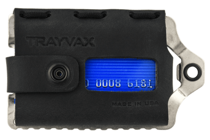 Trayvax Element Wallet - Raw Stealth Black