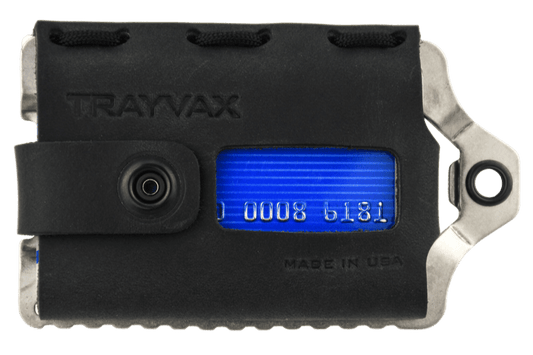 Trayvax Element Wallet - Raw Stealth Black