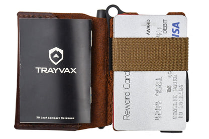 Trayvax Summit Notebook - Brown