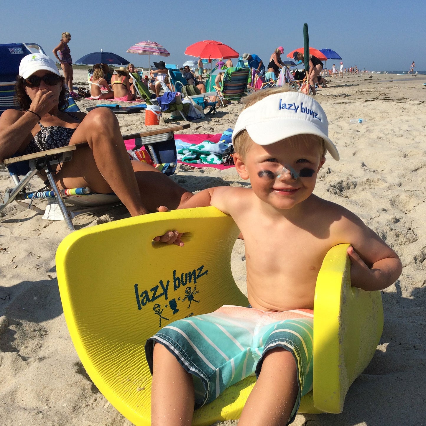 TRC Recreation Lazy Bunz Foam Water Saddle Swimming Pool Float, Blue (2 Pack) - Angler's Pro Tackle & Outdoors