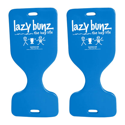 TRC Recreation Lazy Bunz Foam Water Saddle Swimming Pool Float, Blue (2 Pack) - Angler's Pro Tackle & Outdoors