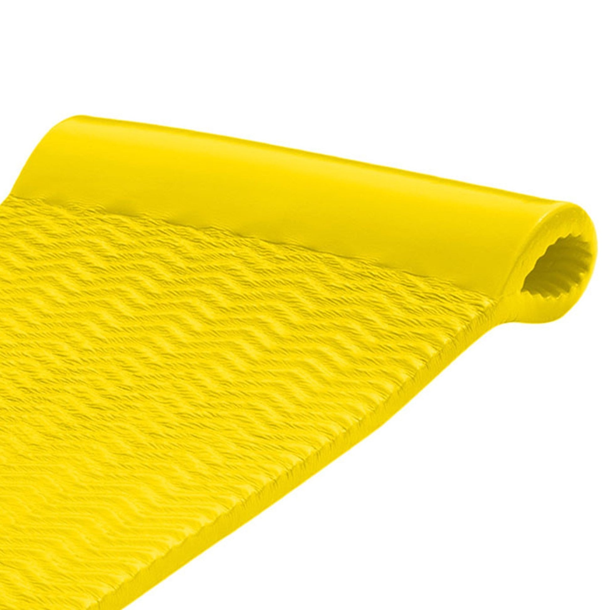 TRC Recreation Serenity 1.5" Thick Vinyl Foam Swimming Pool Float Mat, Yellow - Angler's Pro Tackle & Outdoors