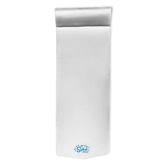 TRC Recreation Splash 1.25" Thick Foam Swimming Pool Float Lounger Mat, White - Angler's Pro Tackle & Outdoors