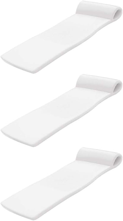 TRC Recreation Sunsation 70 Inch Thick Foam Raft Lounger Mat Pool Float (3 Pack) - Angler's Pro Tackle & Outdoors