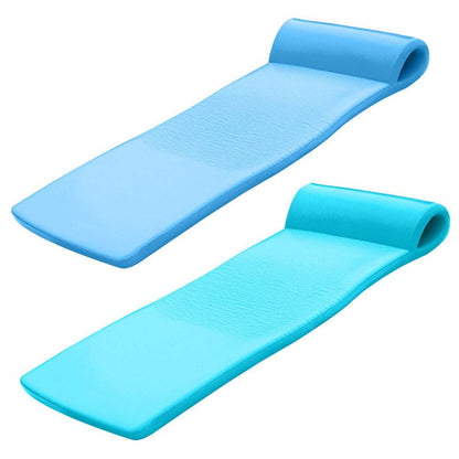 TRC Recreation Sunsation Foam Lounger Pool Floats, Bahama Blue & Tropical Teal - Angler's Pro Tackle & Outdoors