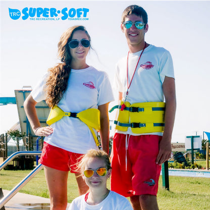 TRC Recreation Super Soft XL Promotional Swim Aid Ski Buoyancy Belt, Yellow - Angler's Pro Tackle & Outdoors