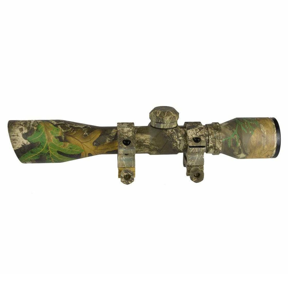 TruGlo 4 x 32 Illuminated Aluminum Crossbow Scope w/ Weaver Rings, Camouflage - Angler's Pro Tackle & Outdoors