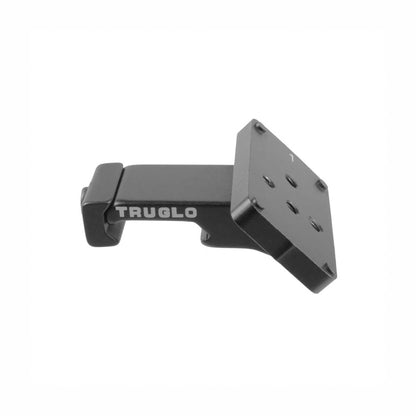 TruGlo Ambidextrous Offset Universal Red Dot Firearm Sight Mount, Black (2 Pack) - Angler's Pro Tackle & Outdoors