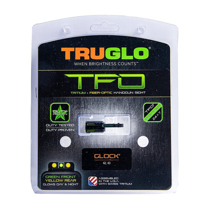 TruGlo Fiber Optic Handgun Glock Pistol Sight Accessories, Glock 42 and Glock 43 - Angler's Pro Tackle & Outdoors