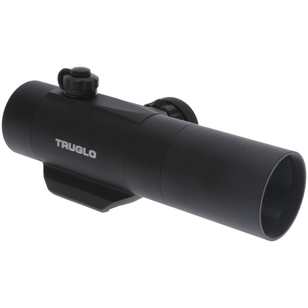 TruGlo Red Dot Gobble Stopper 30mm Dual Color Crossbow Hunting Sight, Black - Angler's Pro Tackle & Outdoors