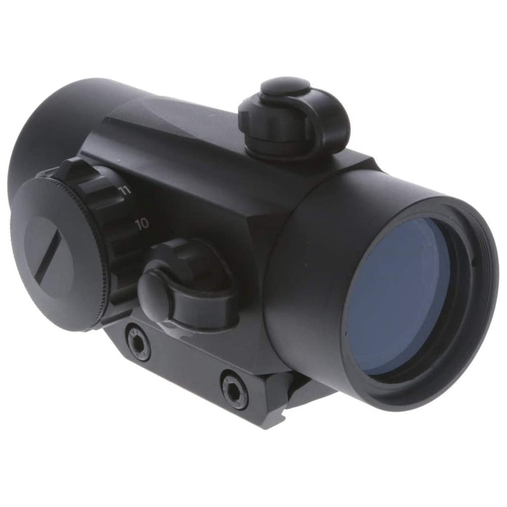 TruGlo Red - Dot Traditional Mount 30mm 5 MOA Hunting Tactical Weapon Sight, Black - Angler's Pro Tackle & Outdoors