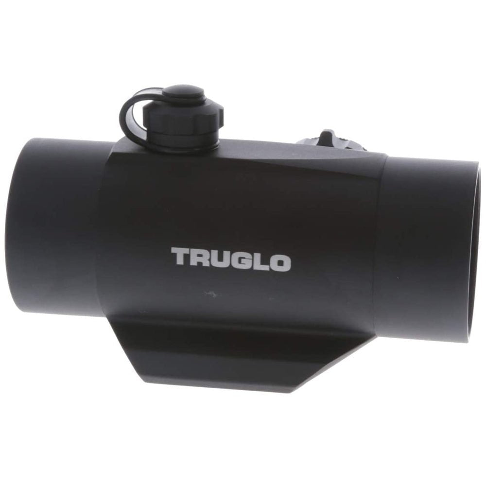 TruGlo Red - Dot Traditional Mount 30mm 5 MOA Hunting Tactical Weapon Sight, Black - Angler's Pro Tackle & Outdoors