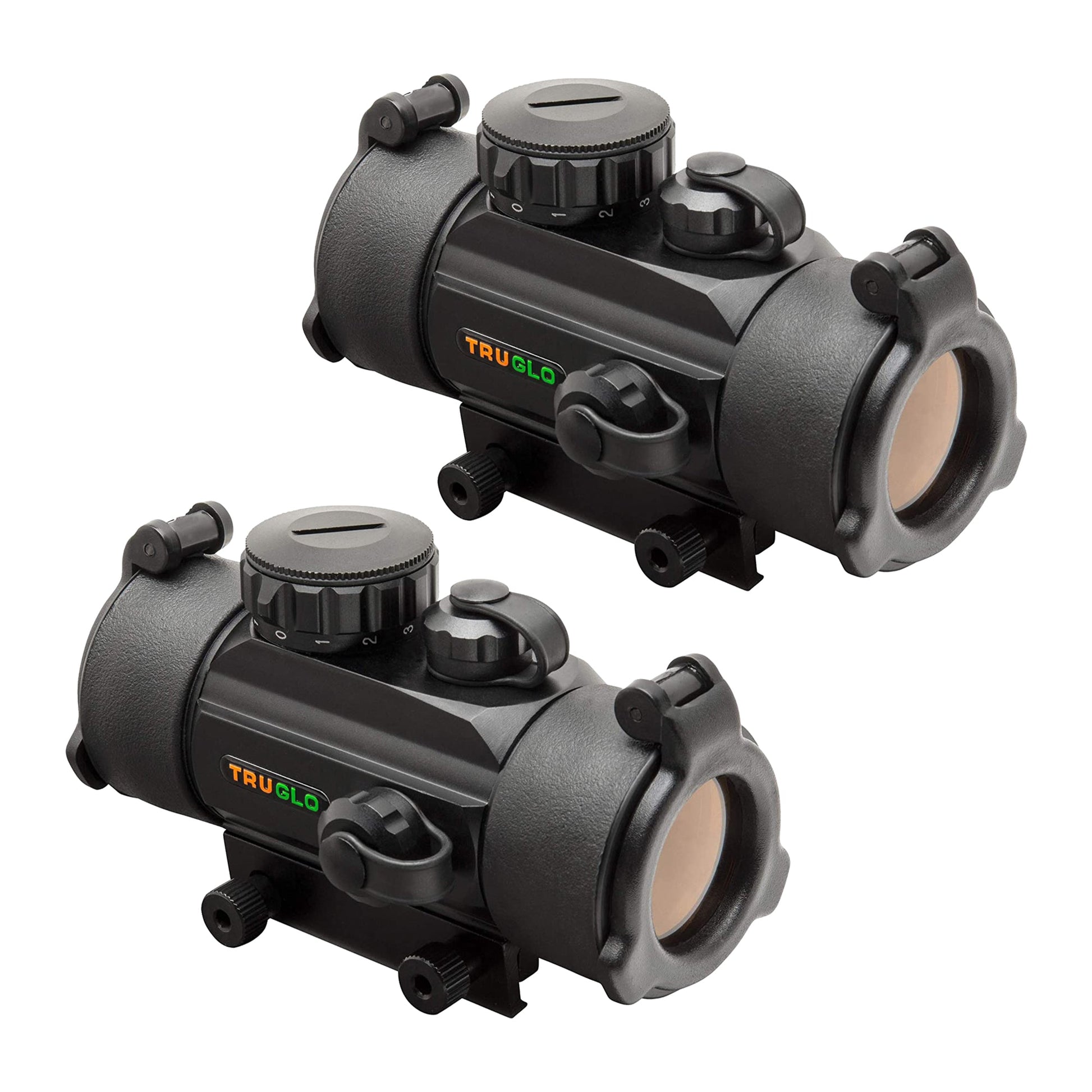 TruGlo Red Dot Traditional Standard Mount Crossbow Tri Dot Sight, Black (2 Pack) - Angler's Pro Tackle & Outdoors