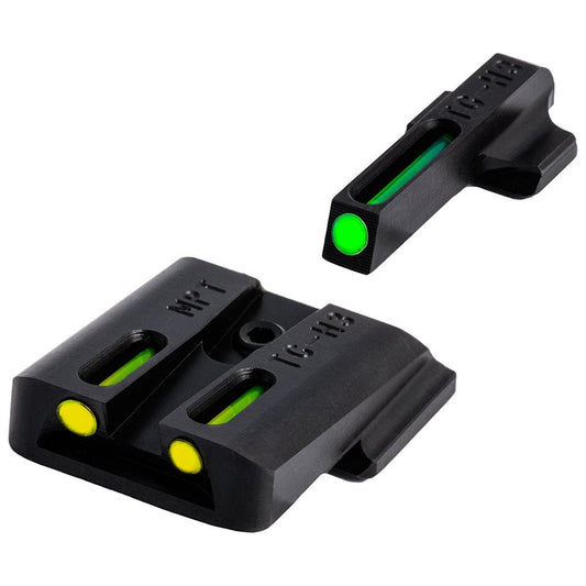 TruGlo TFO Handgun Pistol Sight Set, Fits S&W M&P, SD9, and SD40 Models, Yellow - Angler's Pro Tackle & Outdoors