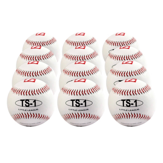 Barnett TS-1 Practice baseballs size 9", White, 1 dozen