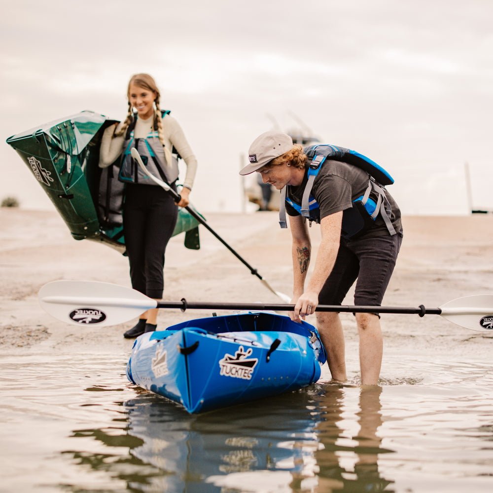 Tucktec Folding Kayak | Hard - Shell | 2 - minute Set - up | Foldable, Portable Kayak - Angler's Pro Tackle & Outdoors