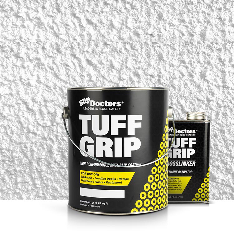 SlipDoctors Tuff Grip or Tuff Grip Extreme - Aggressive Traction Non-Skid Floor Paint