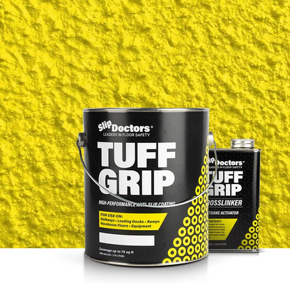 SlipDoctors Tuff Grip or Tuff Grip Extreme - Aggressive Traction Non-Skid Floor Paint