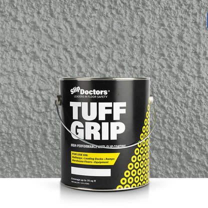 SlipDoctors Tuff Grip or Tuff Grip Extreme - Aggressive Traction Non-Skid Floor Paint