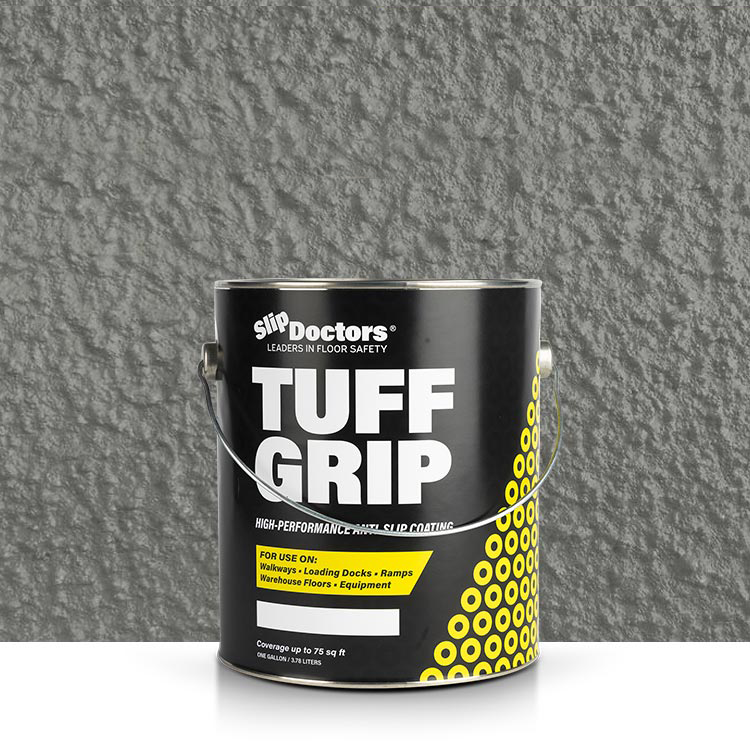 SlipDoctors Tuff Grip or Tuff Grip Extreme - Aggressive Traction Non-Skid Floor Paint