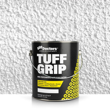 SlipDoctors Tuff Grip or Tuff Grip Extreme - Aggressive Traction Non-Skid Floor Paint