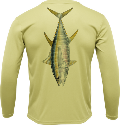 Saltwater Born Catalina Island Tuna Long Sleeve UPF 50+ Dry-Fit Shirt