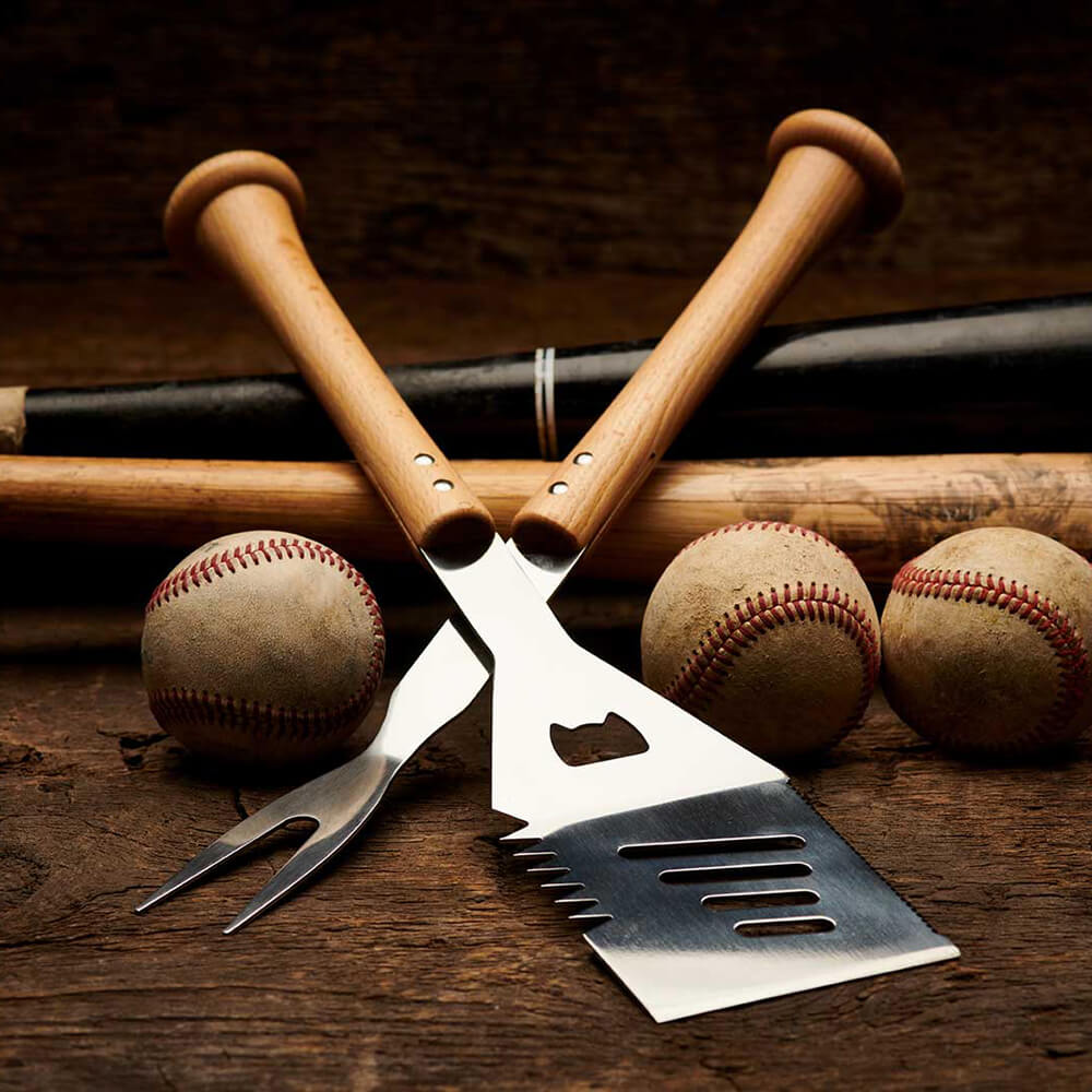 Baseball BBQ "TURN TWO" Combo Set