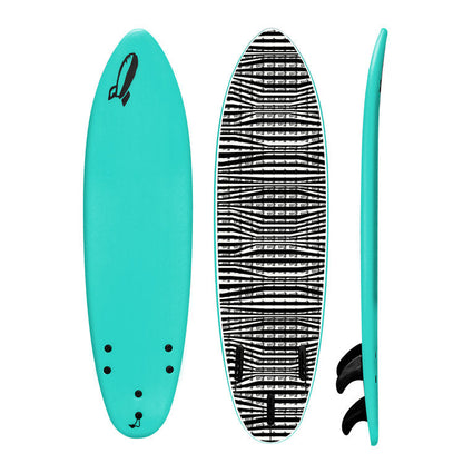 Rock-It Surf 6' BABY JESÚS Round Tail Shortboard