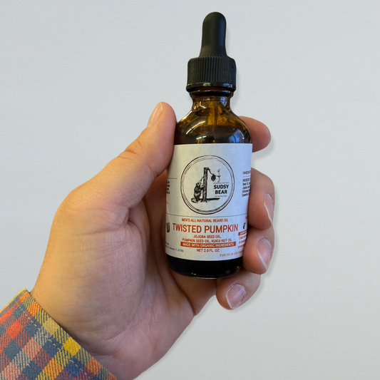 Sudsy Bear Twisted Pumpkin Organic Beard Oil