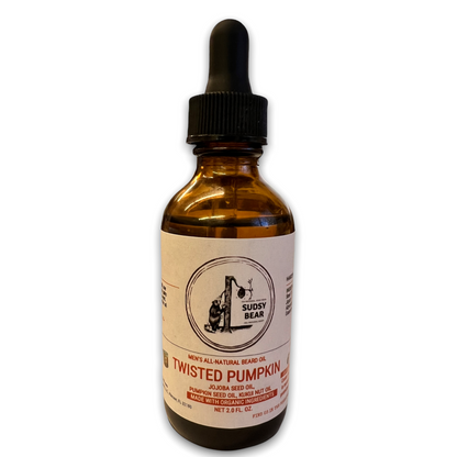 Sudsy Bear Twisted Pumpkin Organic Beard Oil