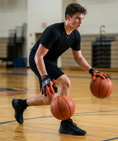 HoopsKing Hoop Handz Weighted Basketball Gloves | Heavy | Increase Hand Speed