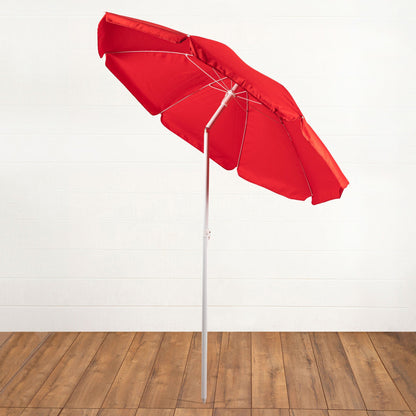 Picnic Time 5.5 Ft. Portable Beach Umbrella