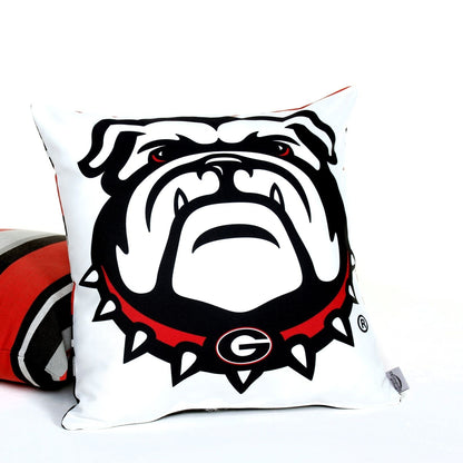 Campus Hammocks University of Georgia Bulldogs Throw Pillow Cover