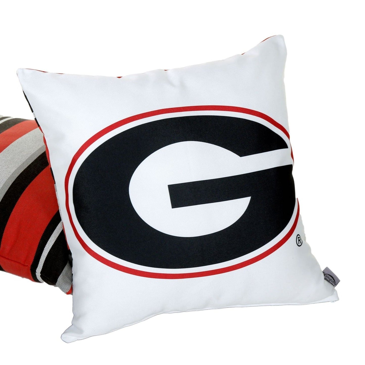 Campus Hammocks University of Georgia Logo Throw Pillow Cover